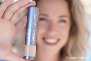 Mineral sunscreen powder - Sunday Brush