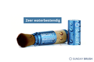 Waterproof zonnebrand - Sunday Brush