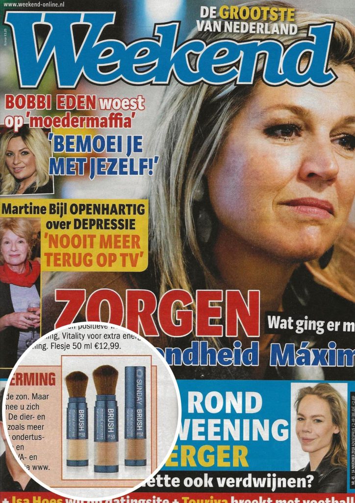 NL 2018 nov print Weekend Cover R - Sunday Brush