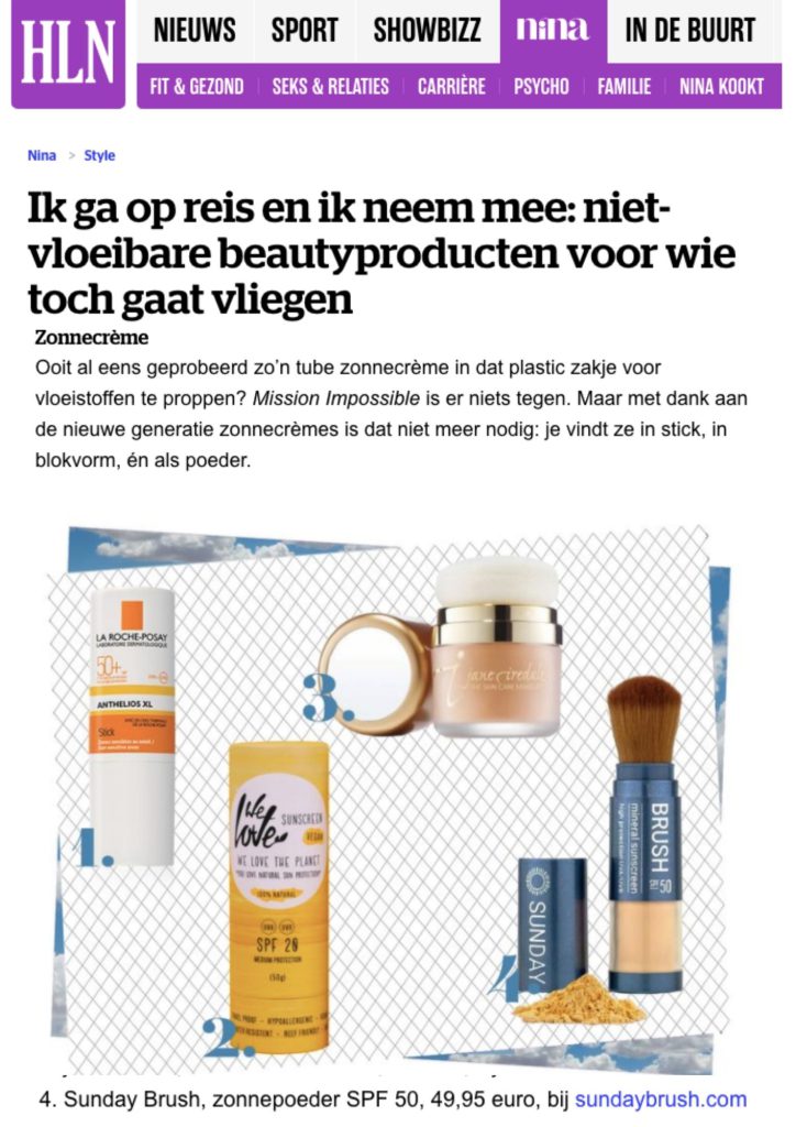NL 2020 juli online Cover 3 HLN.nl - Sunday Brush