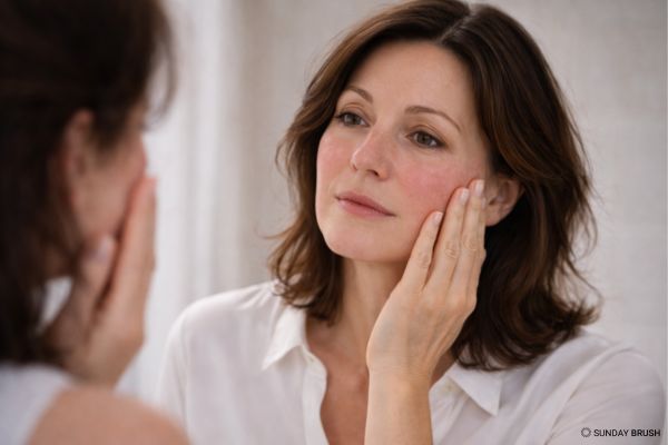 Sonnenschutz bei Rosacea empfindliche gerötete Haut
